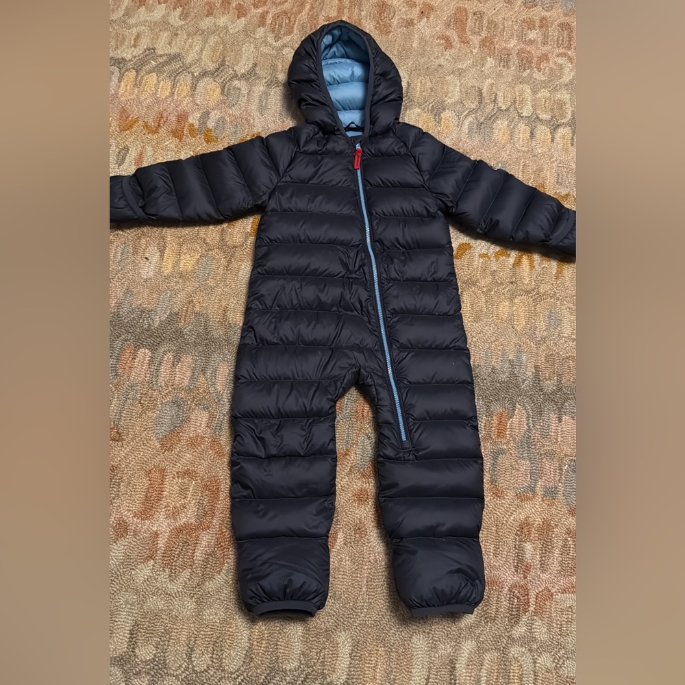 Navy LL Bean Ultra Lite Snowsuit 12-18m